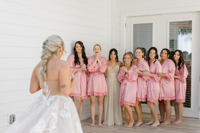 Bridesmaids first look at Cheeca Lodge