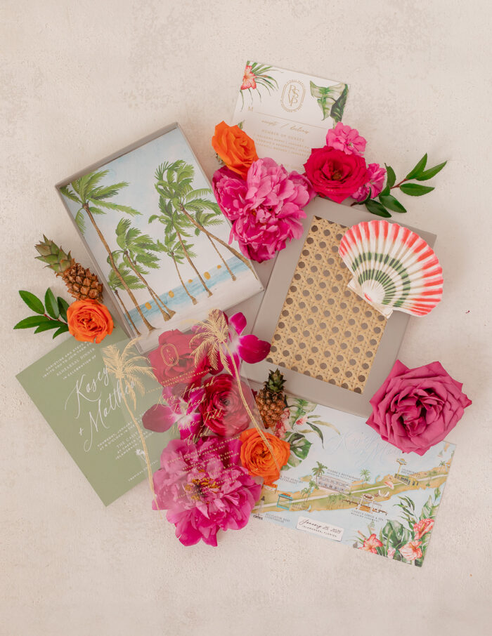 Destination Wedding Invitation. Islamorada Wedding